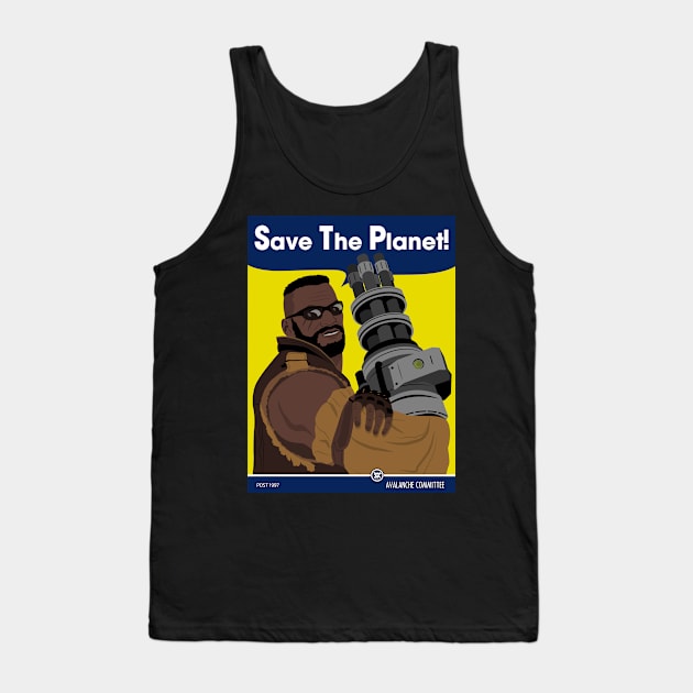 Save the planet Tank Top by Domichan